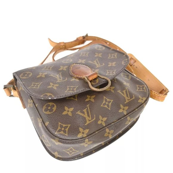 authenticity guaranteed LOUIS VUITTON Saint Cloud MM Shoulder Bag - Picture 6 of 15